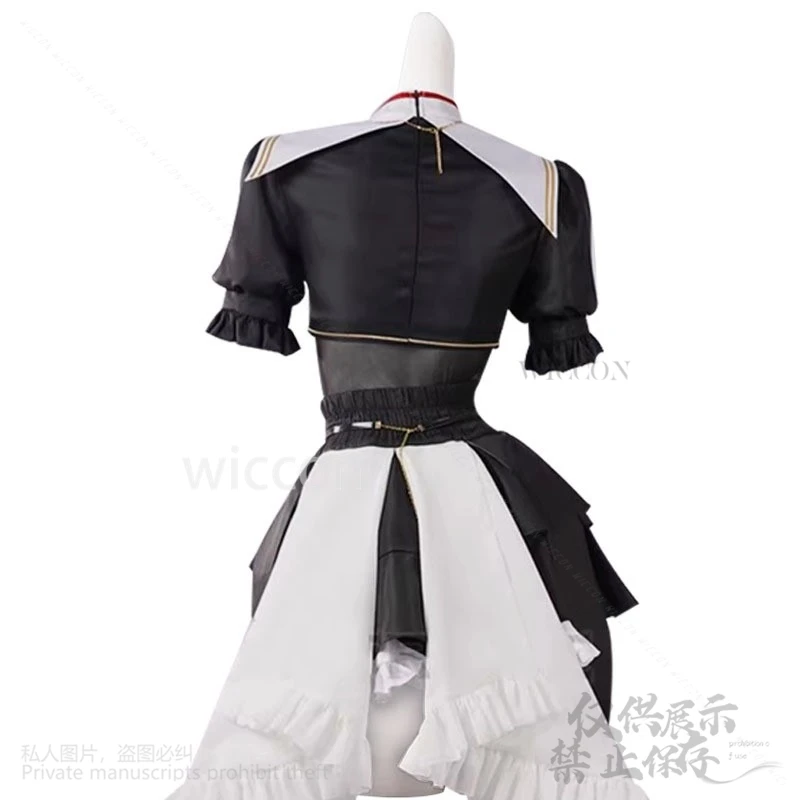 Houshou marinho cosplay anime hollive vtuber youtuber traje peruca rosa sexy freira vestido lolita halloween natal menina personalizado