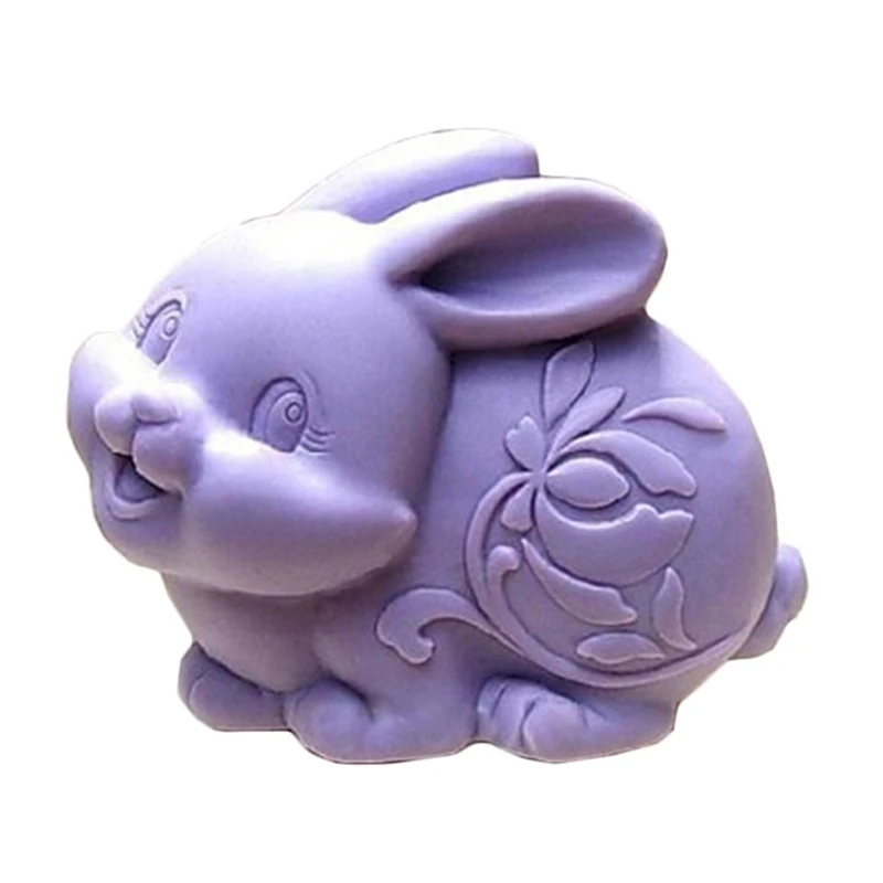 Easter Rabbit Cake Decorating Food Grade Silicone Molds Jello Sugar Chocolate Fondant Epoxy Molds for Adult Kids Crafts