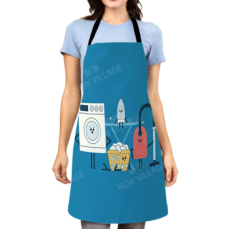 Aesthetic Women kitchen apron kids original Children Waterproof girl princess waiter work apron oil proof cartoon kawaii cute