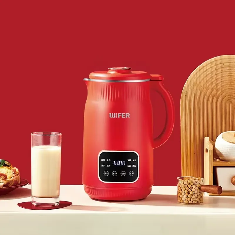 1500ml Soy Milk Maker 12h Timer Filter Free High Speed Blender Electric Juicer Multifunctional Food Processor for Home