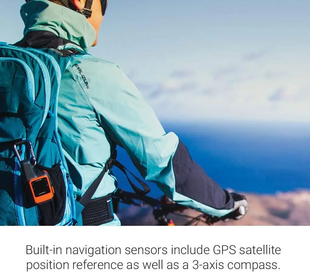 inReach Mini, Lightweight and Compact Handheld Satellite Communicator, Orange (Renewed)