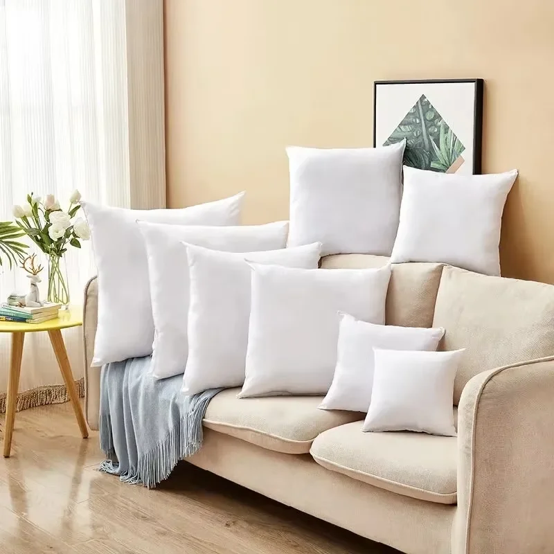 Modern Style Square Home Throw Pillow Core Comfortable Breathable Living Room Sofa Back Cushion Core High Elasticity Pillow Core