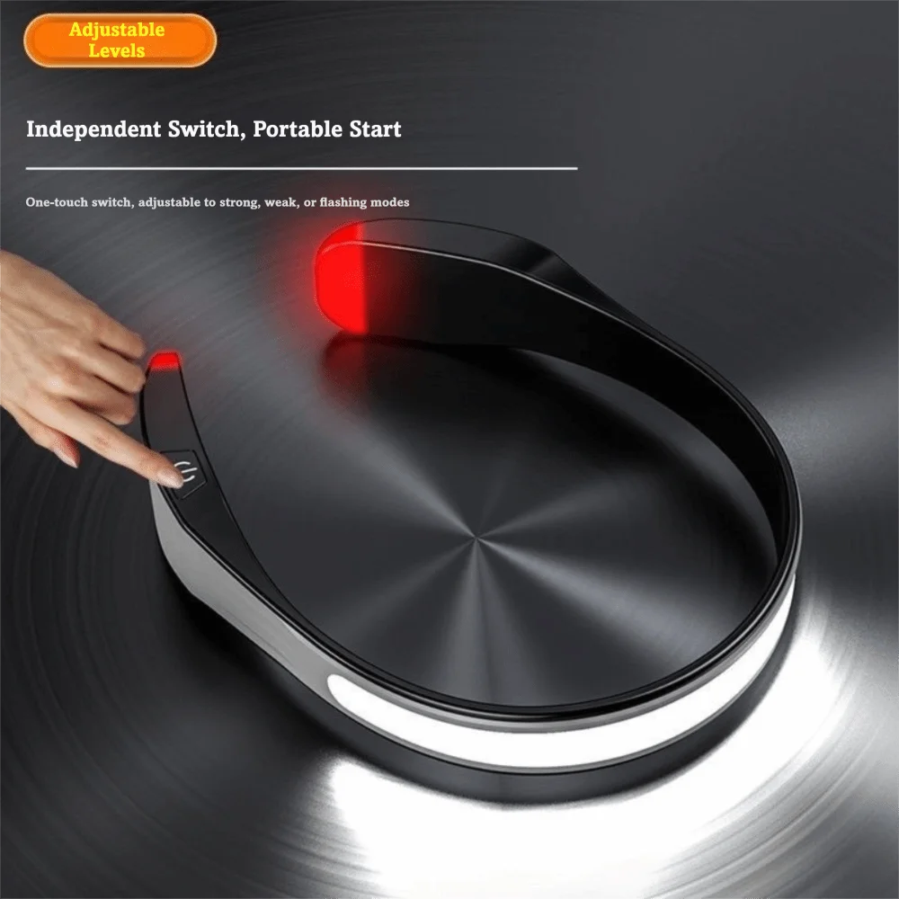 Portable Induction COB Headlight USB Rechargeable 3 Lighting Modes LED Headlamp Waterproof Red Tail Light Floodlight