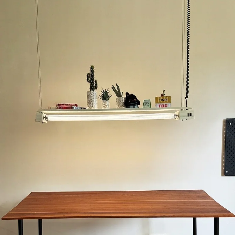 Desktop Chandelier, Medieval, Bauhaus Style, Adjustable Dimming Restaurant Study Desk Chandelier