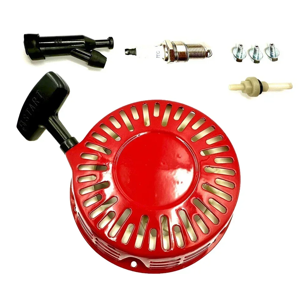 Recoil Pull Starter For Honda GX240 GX270 173F 177F Engine Generator W/Pump Lawn Mower Replacement Parts Recoil Pull Starter