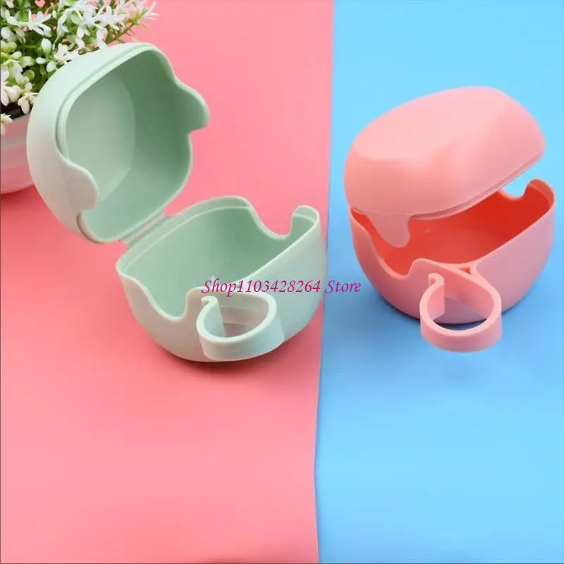 Nipple Storage Box Baby Pacifier Teat Container Portable Dustproof Soother for Case Safe PP Plastic Box Stroller