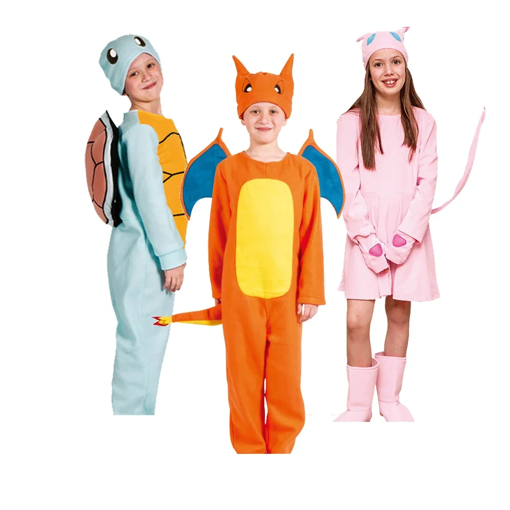 Jigglypuff Cosplay Anime Charizard Halloween Carnival Party Role Play Costumes Set Outfits