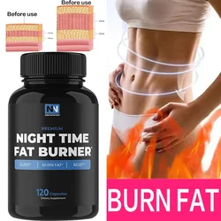 Night Time Burning Capsule for Men and Women - Supports Immune System Health, Appetite Suppression, Healthy Weight Management