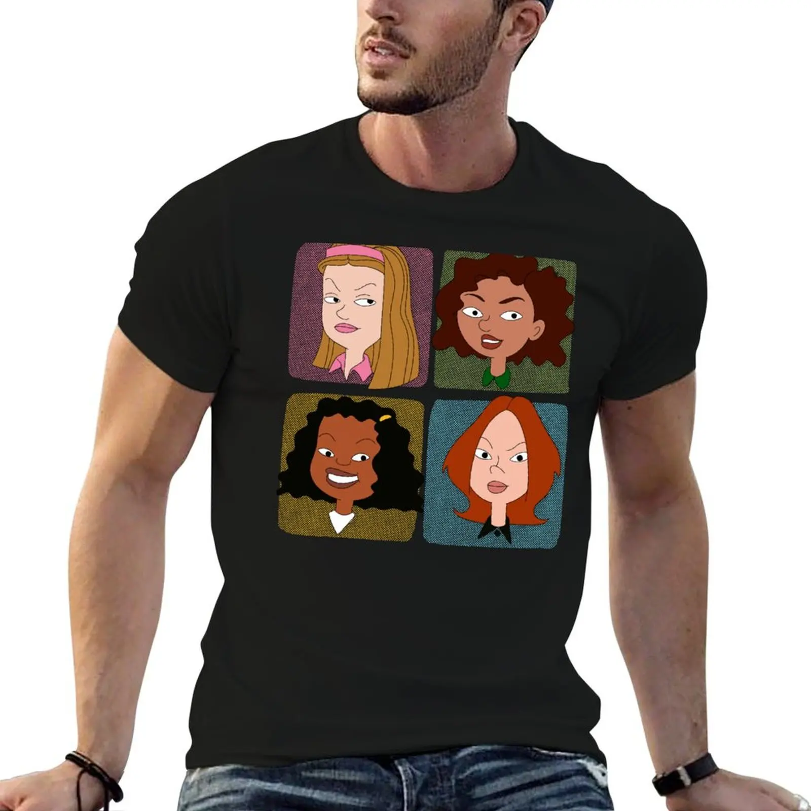 The Ashleys T-Shirt Basic Solid Color Short Sleeve T-Shirt