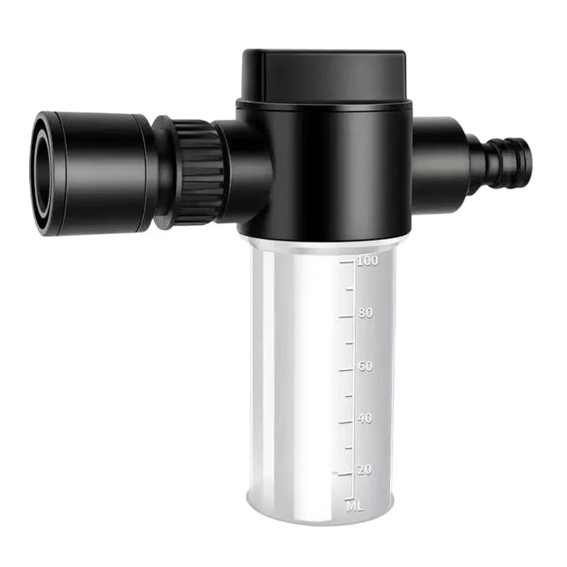 

Foam Cannon Garden Hose 100ml Gardening Foam Hose Sprayer Adjustable Sprinkler Precision Garden Waterer With Scale For Outdoor