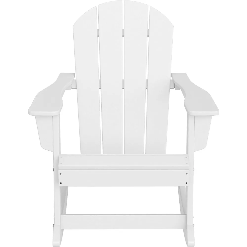 

Outdoor/Patio Poly Adirondack Rocking Chair