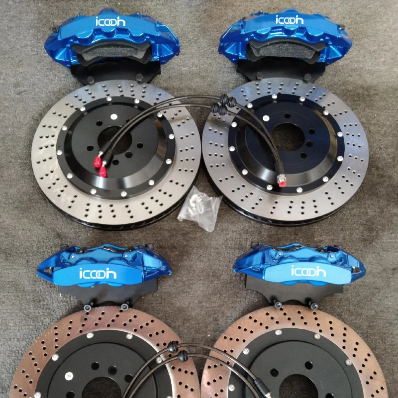

ICOOH Front Rear Brake Kits Factory Customized Logo Color 6 Pot Big Caliper for Ford Mercury Cougar