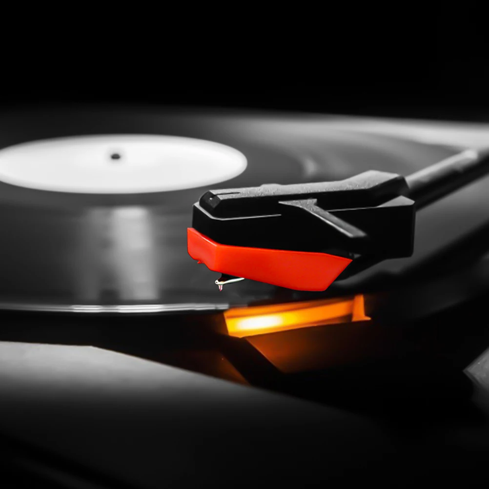 

5Pcs Durable Stylus Attachment Turntable Stylus High Class Materials Purer Tone Vinyl Compatible Record Player Pickup