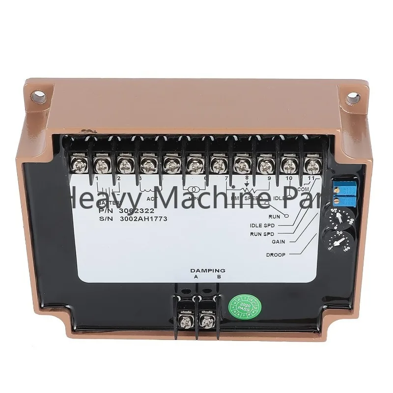 

Electronic Governor Diesel Generators Engine Speed Control Regulator Unit 3062322 DC12V/24V For Cummins
