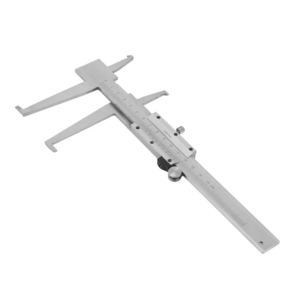 Carbon Steel Inside Groove Vernier Caliper Inner Micrometer Gauge Ruler Measuring Tool 9-150mm