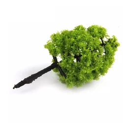 20 szt. Plastikowy Model 9/5CM sztuczne miniaturowe drzewa do pociągu kolejowego Diorama wojenna sceneria krajobrazowa parku