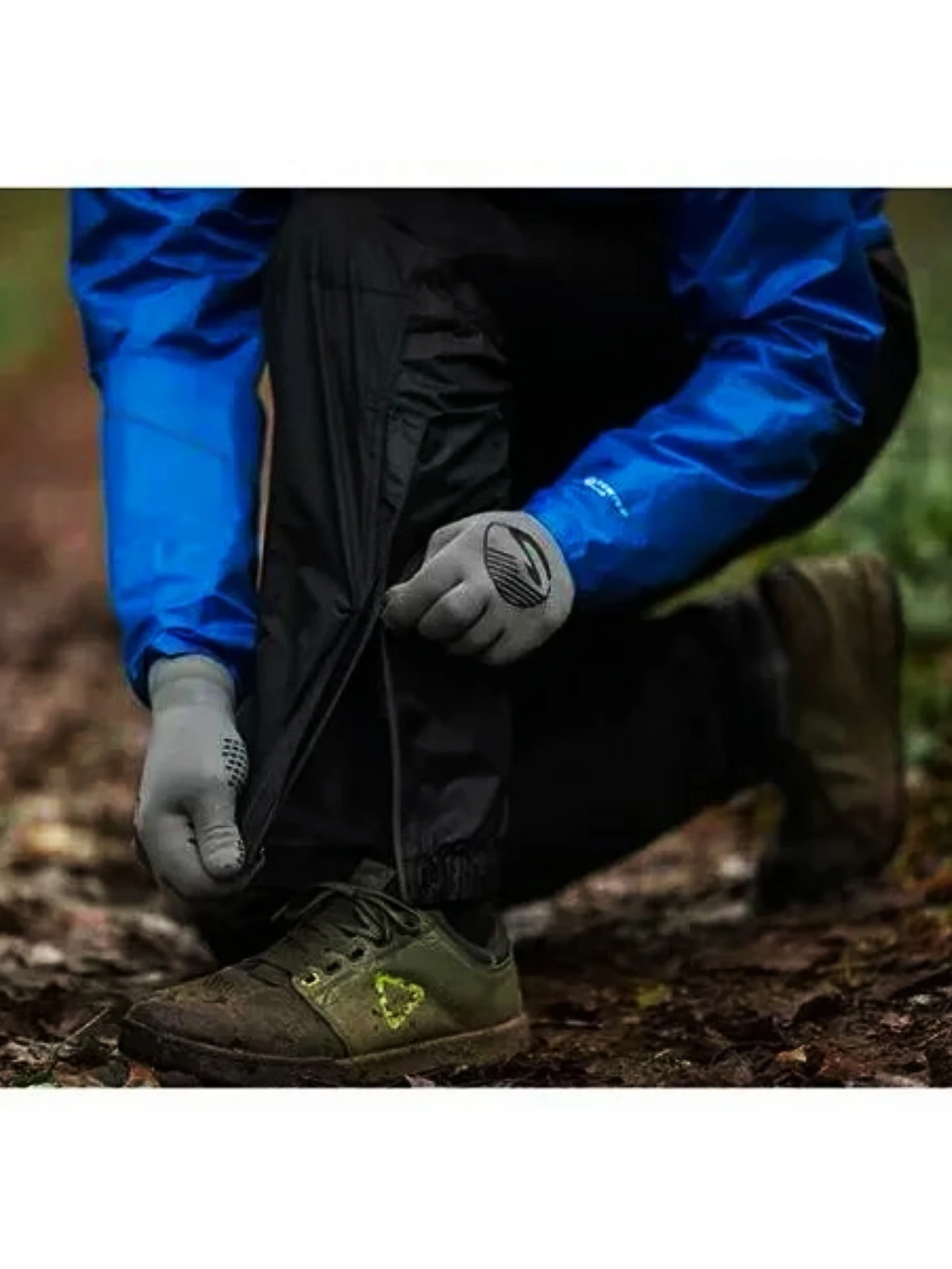 Outdoor Tactical Waterproof Zipper Casual Pants American Style Polyester Fiber Hiking Trousers with Cuffs Hard  Men's Cl...