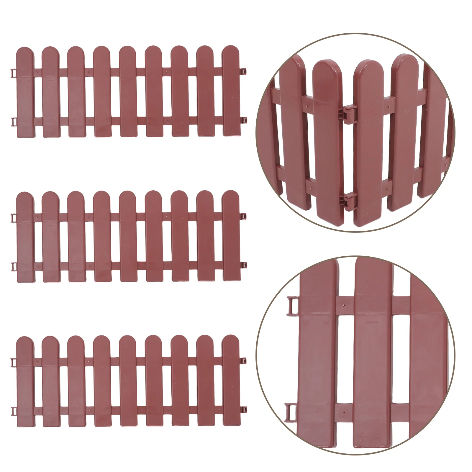 

4pcs Pet Tortoise Fence Outdoor Reptile Enclosure Durable Plastic Animal Barrier Garden Landscape Edging Playpen Small Pets