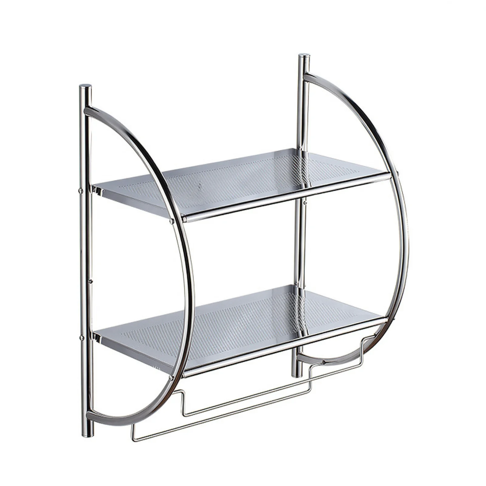 Innovative Hotel Furniture Circle Shelf Towel Shelf Provides Ample Storage For Bath Essentials Other