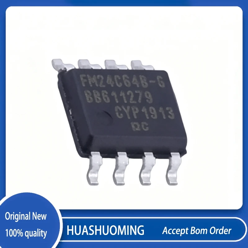 10Pcs/Lot  FM24C64B-GTR  FM24C64B-G  FM24C64B SOP-8