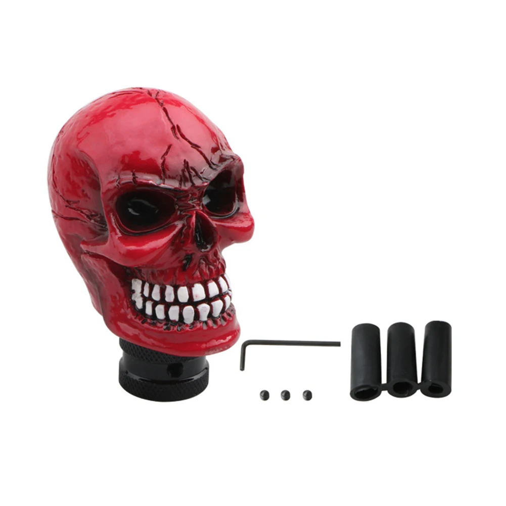 

Car Modification Interior Style Enhancement Skull Shift Knob Unique Car Shift Accessory Includes Installation Tool