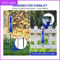 Upgraded Rain Gauge, Freeze Proof Rain Gauge Outdoor Best Rated, Large Clear Numbers Rain Gauges For Yards With Stake Durable