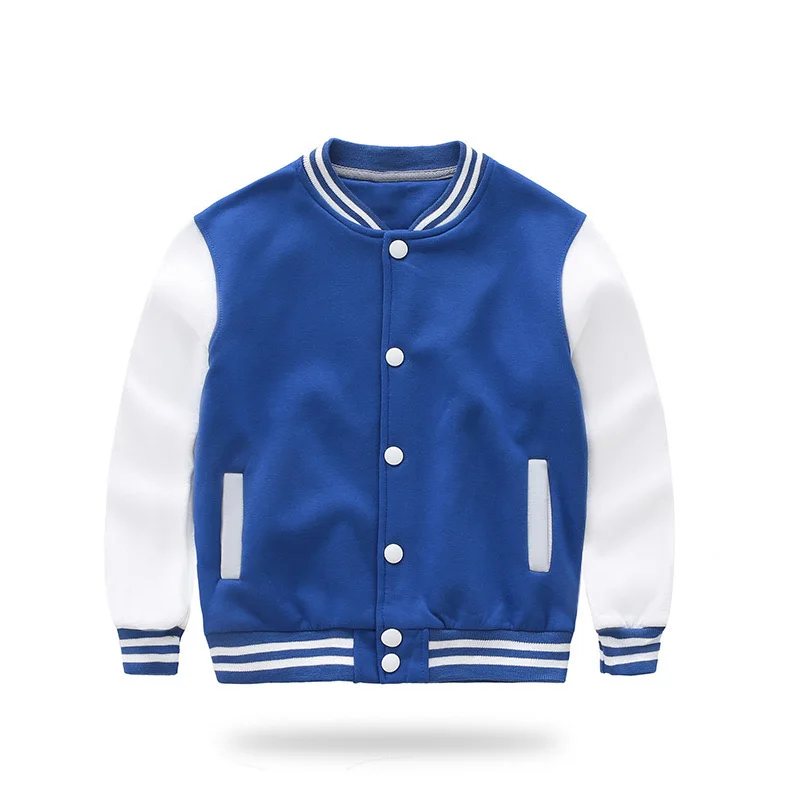 2024 Children\'s Coat Spring Autumn New Boys Girls Autumn Baseball Uniform Academy Cardigan Jacket Kids Print New Clothes