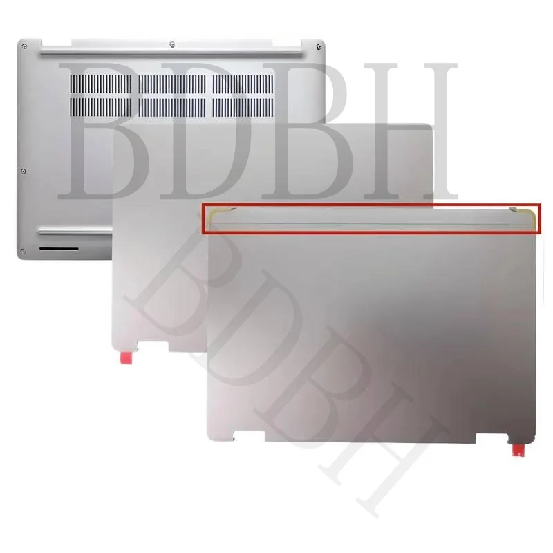 New LCD Back Cover for Dell Pro14 Plus PB14250 2-in-1 Laptop, Top Cover with Palmrest, Bottom Base Cover