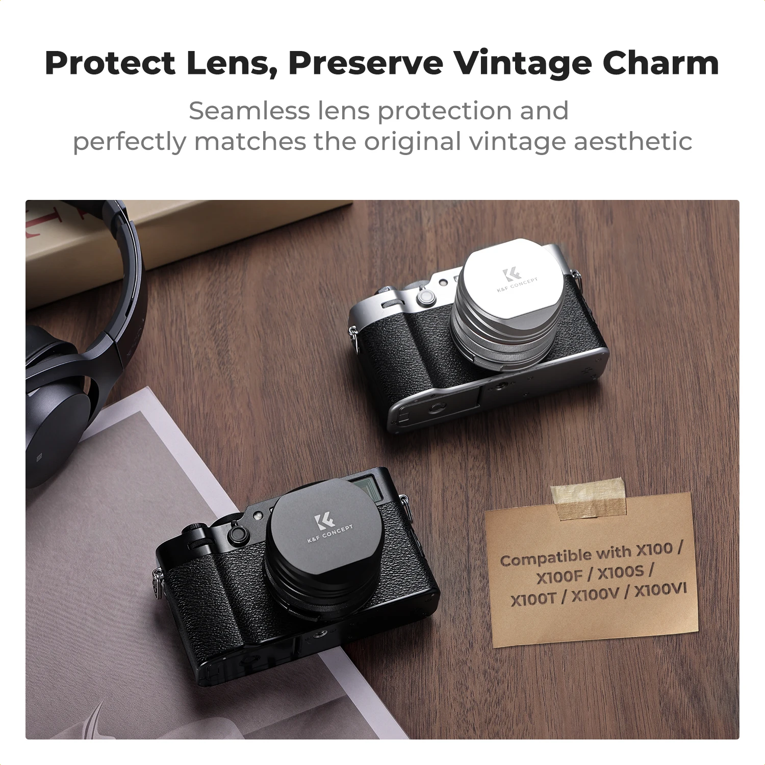 Kit de Filtro MCUV K&F CONCEPT - Lens Cap Vintage reseña y precio