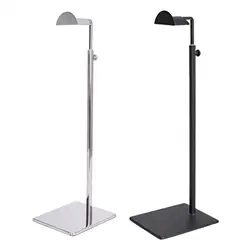 Handbag Display Stand Adjustable Height Metal Polished for Boutique Store