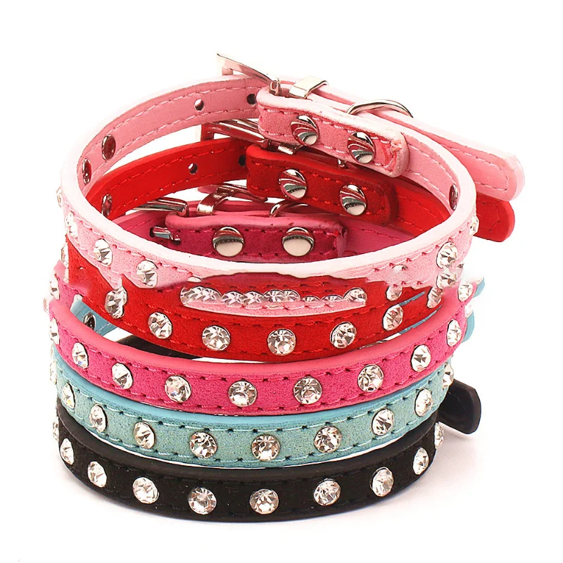 Diamond Kitten Collar Necklace Accessories Rhinestone Cat Collar Quick Release Necklace Collar for Puppy Collar Accessories