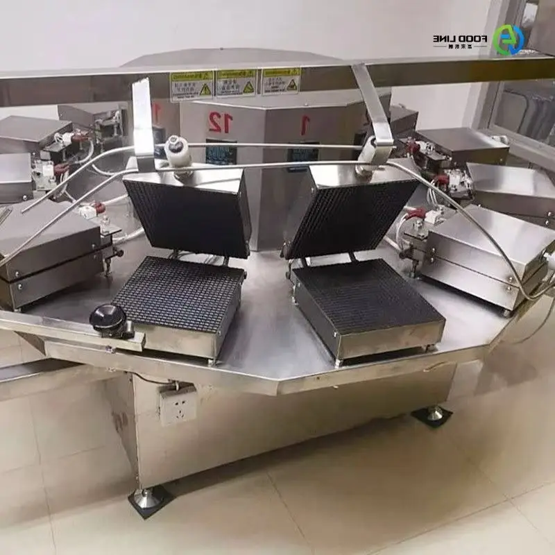 Customizable Pattern Ice Cream Cone Machine Egg Roll Machine Wafer Roll Machine on Sale FL Customized