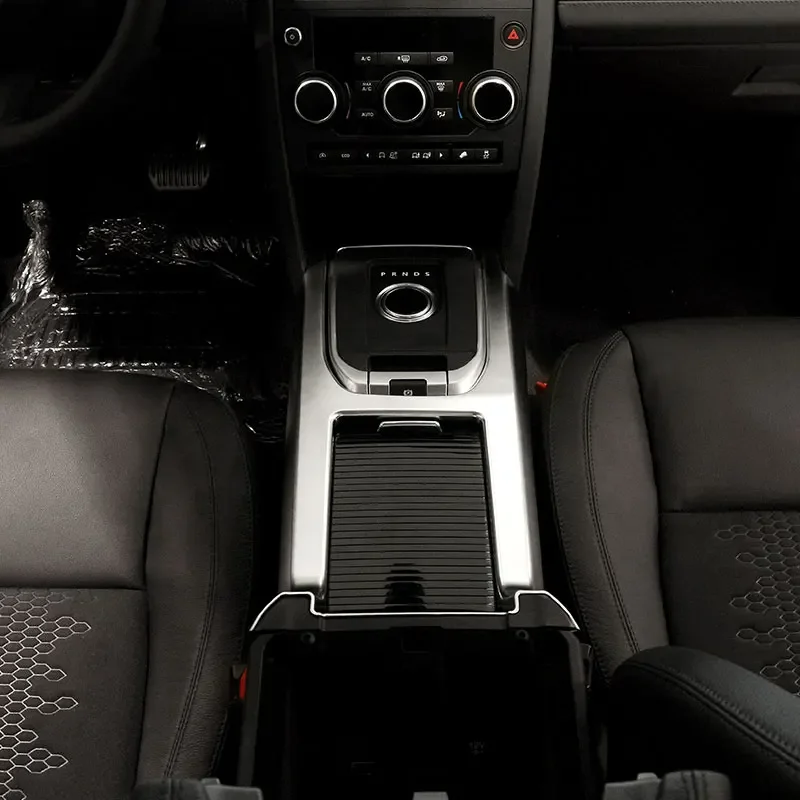 

Для Land Rover Discovery Sport 2015-2019 ABS серебристый автомобиль в управлении крышка переключения передач накладка наклейка автомобильные аксессуары