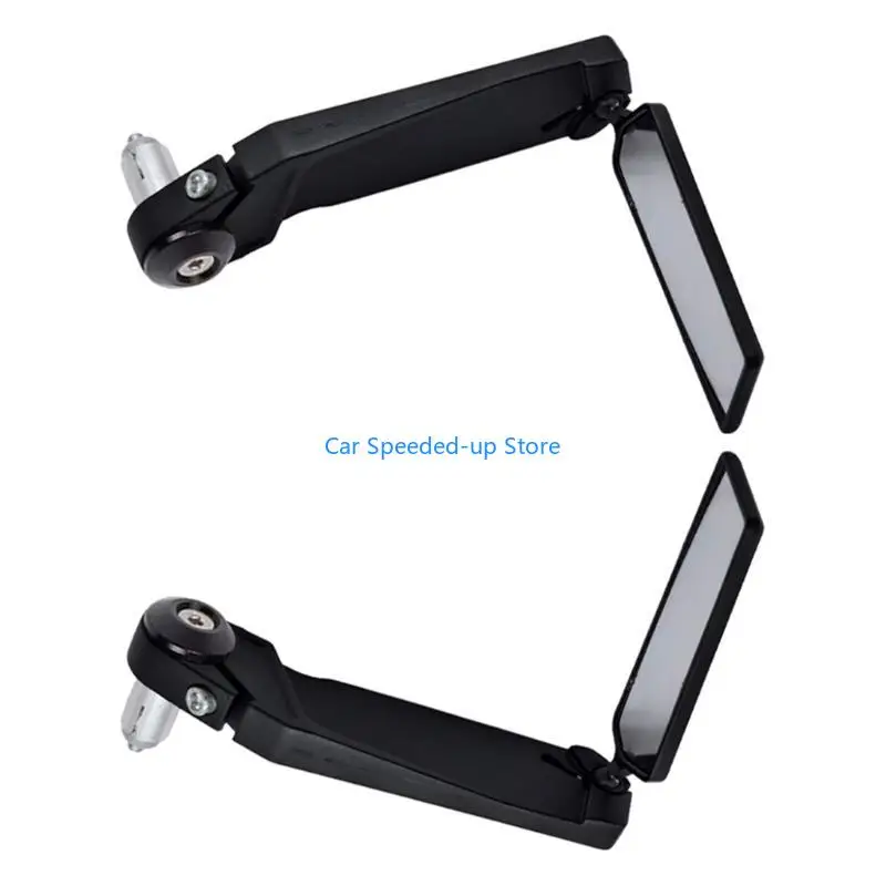 

X5XF Motorcycle Mirrors Clear Rear Visibility Wide View Motorcycle Side Mirrors Pair