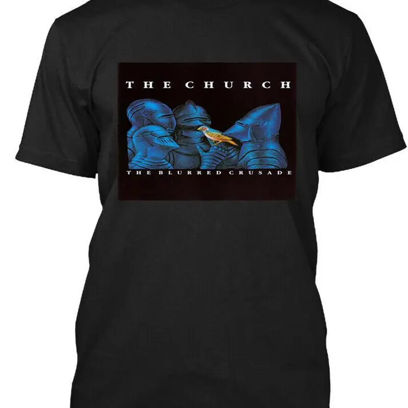 

Limited NEW Popular The Church Blurred Crusade Australian Logo T SHIRT S 4XL