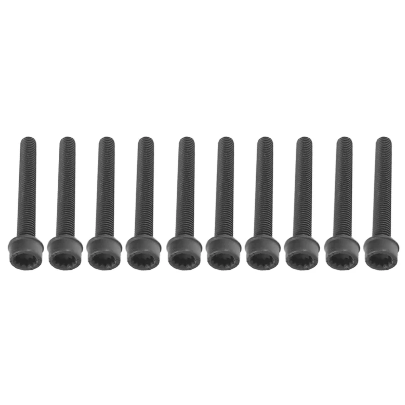 10PCS Cylinder Head Bolts EA888 1.8/2.0T N91118902 for Audi A3 A5 A6 TT VW Passat CC Golf SEAT Skoda N 911 189 02