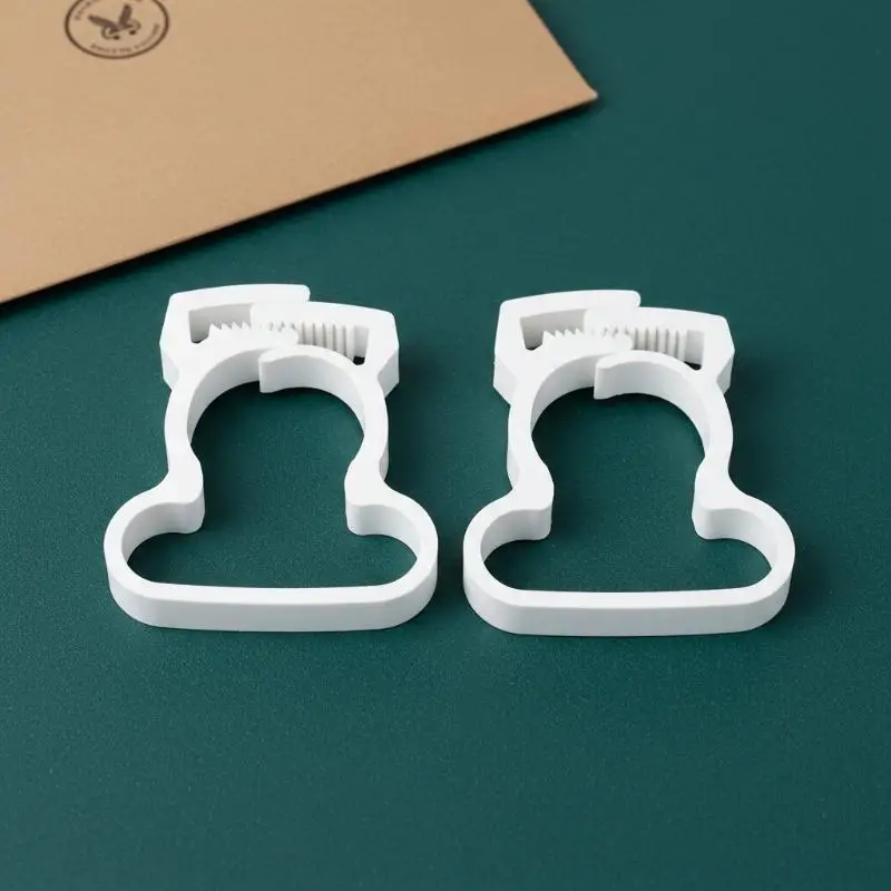 2Pcs Milking Machine Tube Triplet Air Hose Fix Clip Air Hose Plastic Clamps Pulsating Triple Tube Rubber Hose Organizing Clips