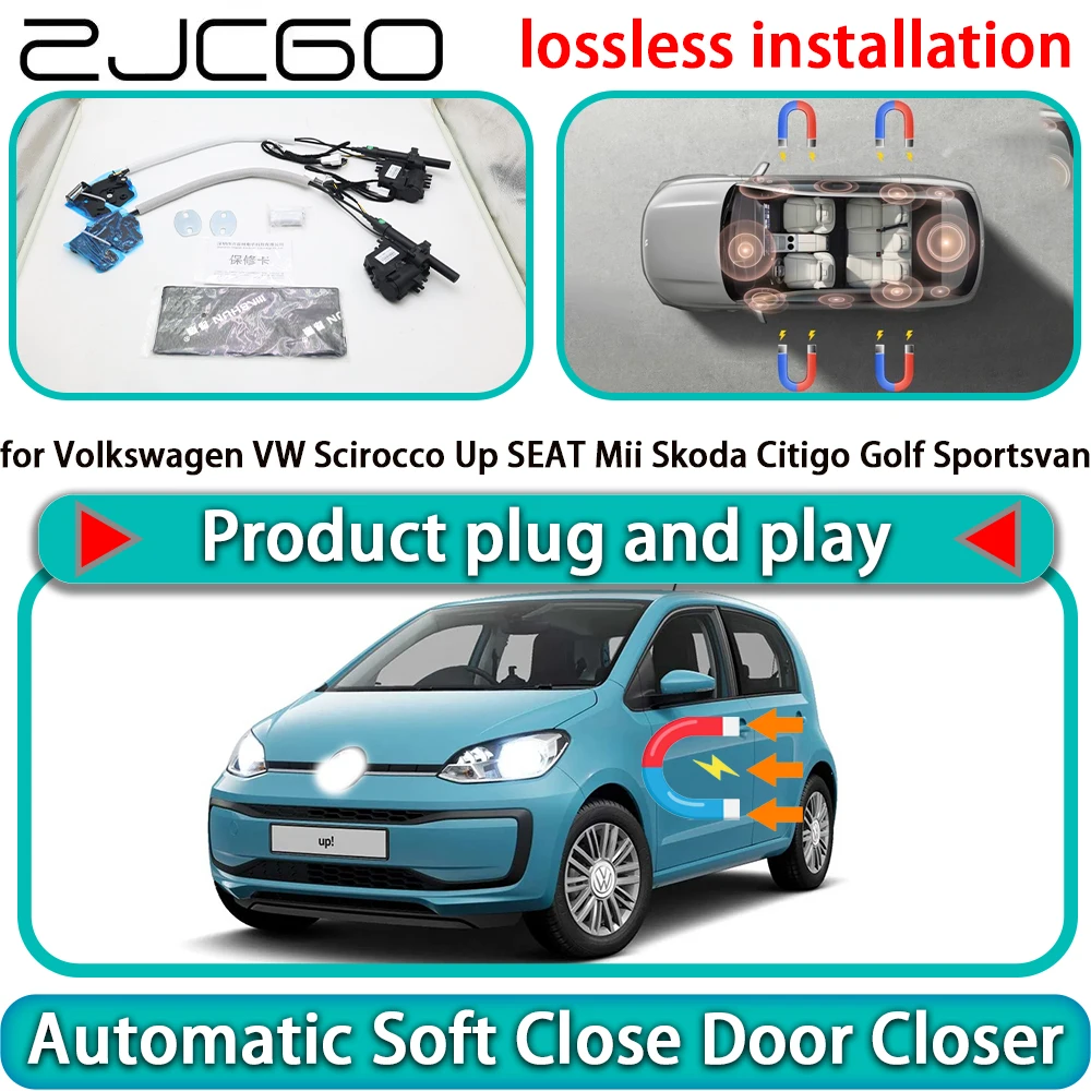 

Доводчик двери с функцией мягкого закрывания для Volkswagen VW Scirocco, SEAT Mii, Skoda Citigo, Golf Sportsvan