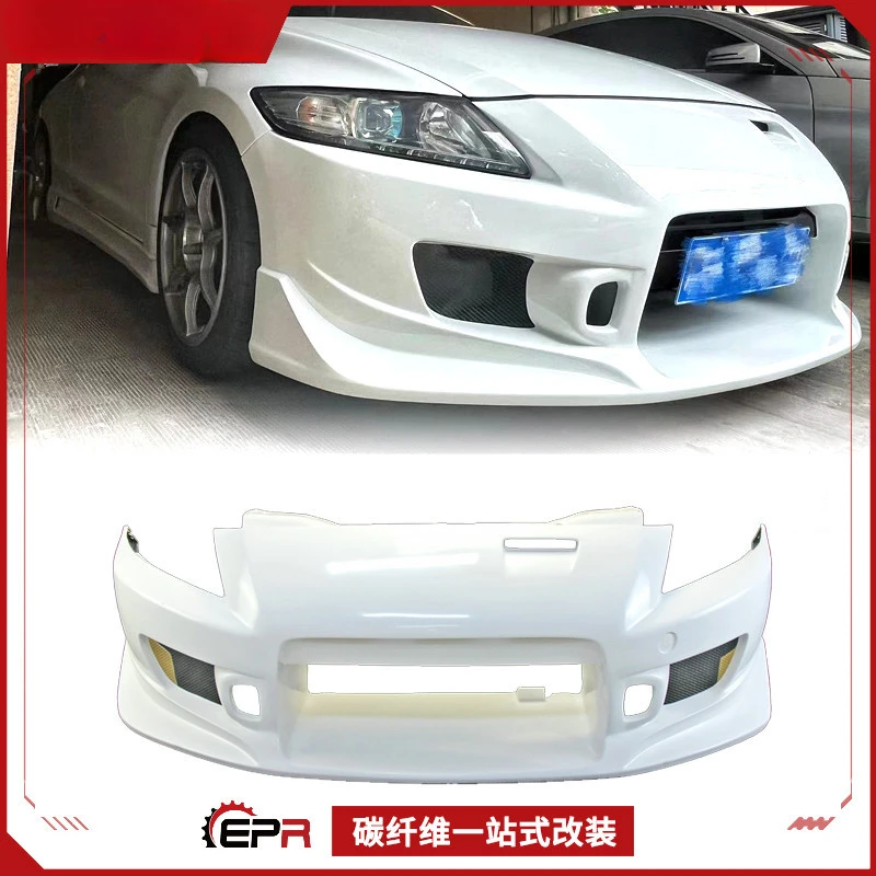 

Для Honda CRZ ZF1/ZF2 западный стиль, передний бампер из углеродного волокна, модификация передней головки, детали