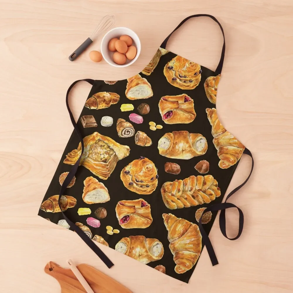 

Assorted Bread and Pastries Apron Hairdresser Home and kitchen products Apron