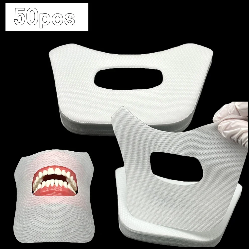 

50 шт., стоматологическая маска для лица, одноразовые ватные диски с поглотителем слюны, инструменты для гигиены полости рта для стоматологической клиники, хирургическое лечение