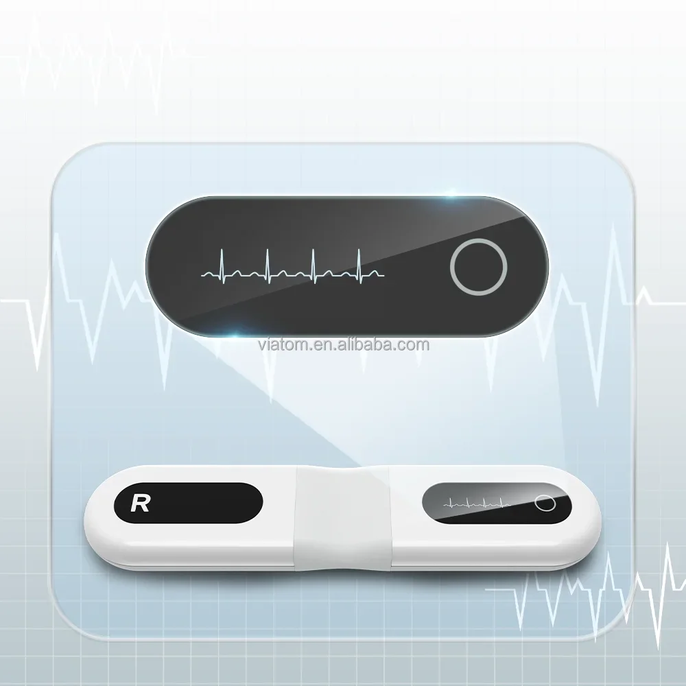 Viatom ER1-LW Single-Lead Portable  Electrodes Heart Rate supervise Chest Strap Ekg supervise With AI Analyze