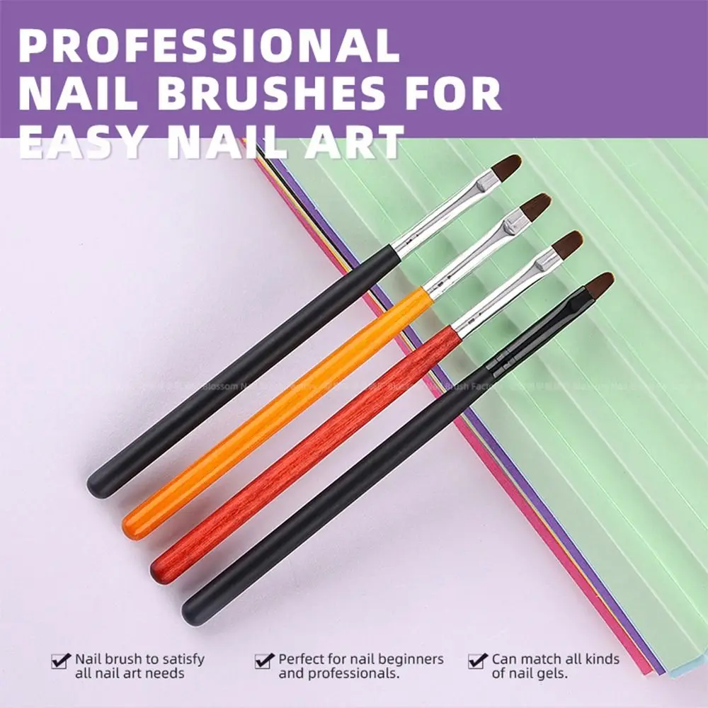 بسيط الدانتيل أومبير تصميم مسمار فرشاة فنية DIY بها بنفسك رسم الزهور أداة العناية بالأظافر مسمار الفن القلم مانيكير فرشاة أدوات هلام الأظافر #2