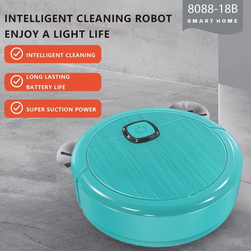 3-in-1 Automatic Sweeping Robot Vacuum Mop Household Lazy Intelligent Auto Boost  Cleaner Thin Design Sweeping Machine 2026