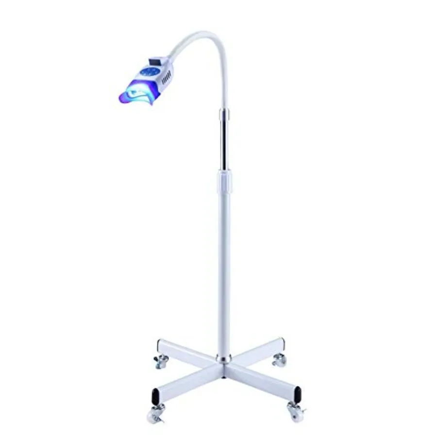 36W Portable Mobile Lab Teeth Whitening Light Lamp Bleaching Accelerator for Home Use White with UV Protection Fast Results Com