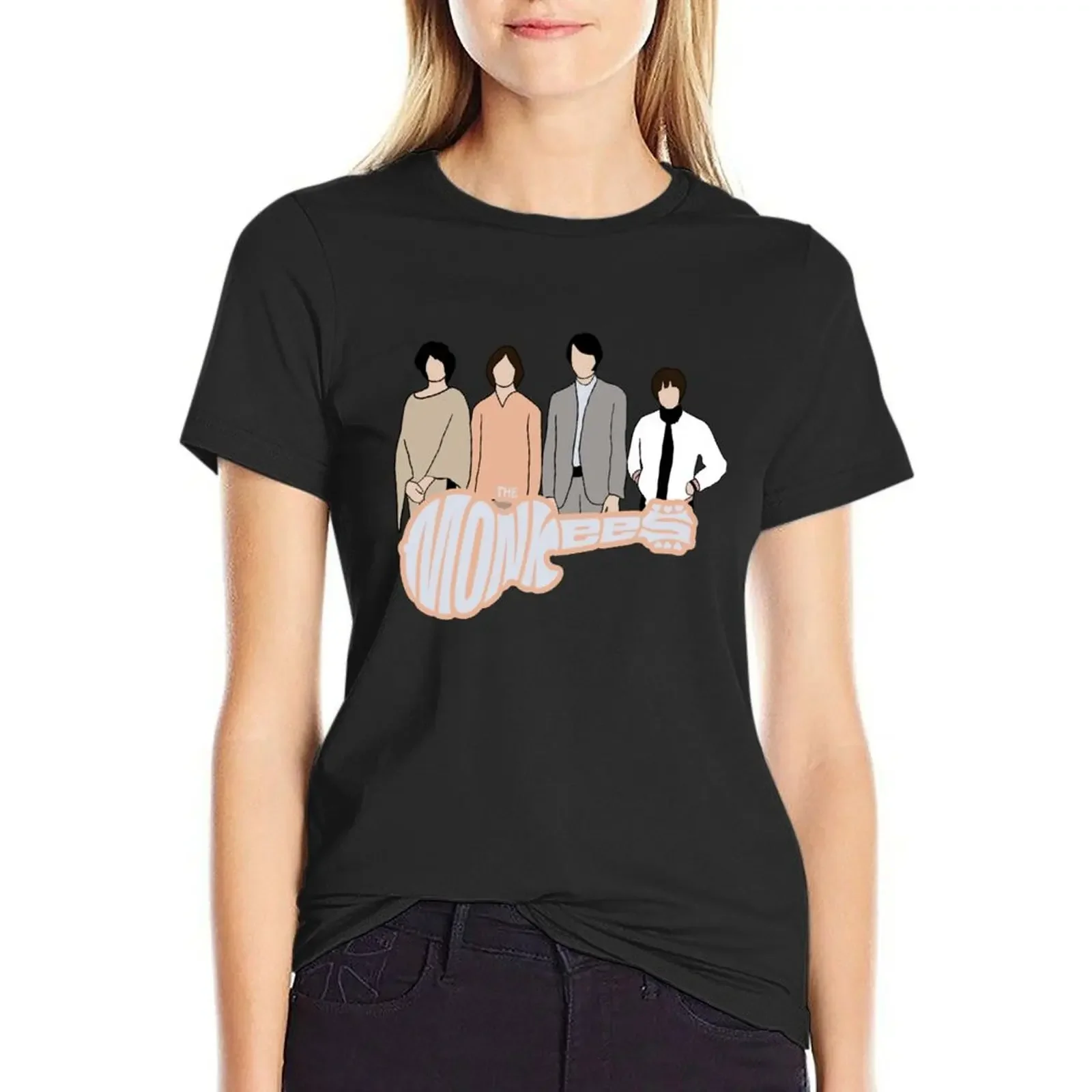 The Monkees - 33 1/3 T-shirt aesthetic clothes Female clothing Short sleeve tee clothes for woman