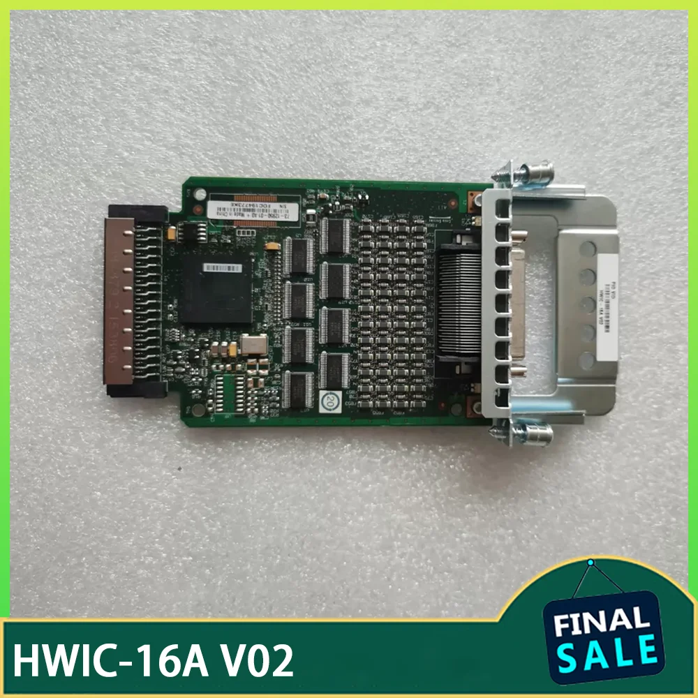 

HWIC-16A V02 the Interface Card