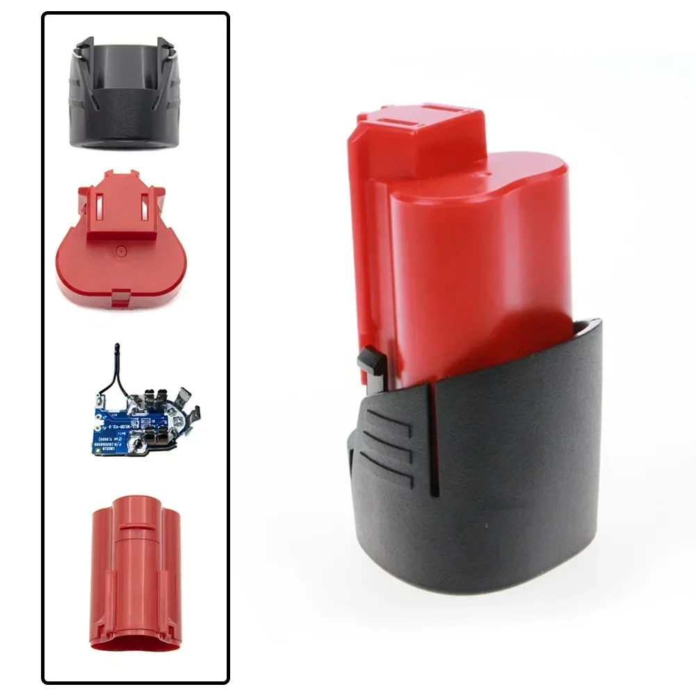

M12 Lithium Battery 3-cell Plastic Case PCB Circuit Board For 12V Lithium Battery Tools 12V 1.3Ah