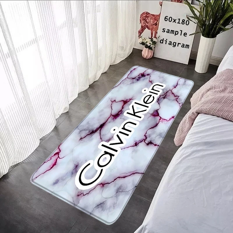 B-Calvin-Klein 도어매트 웰컴 매트, 발 카펫 입구 도어매트, 욕실 러그, 바닥 매트, 미끄럼 방지, 홈 복도 장식