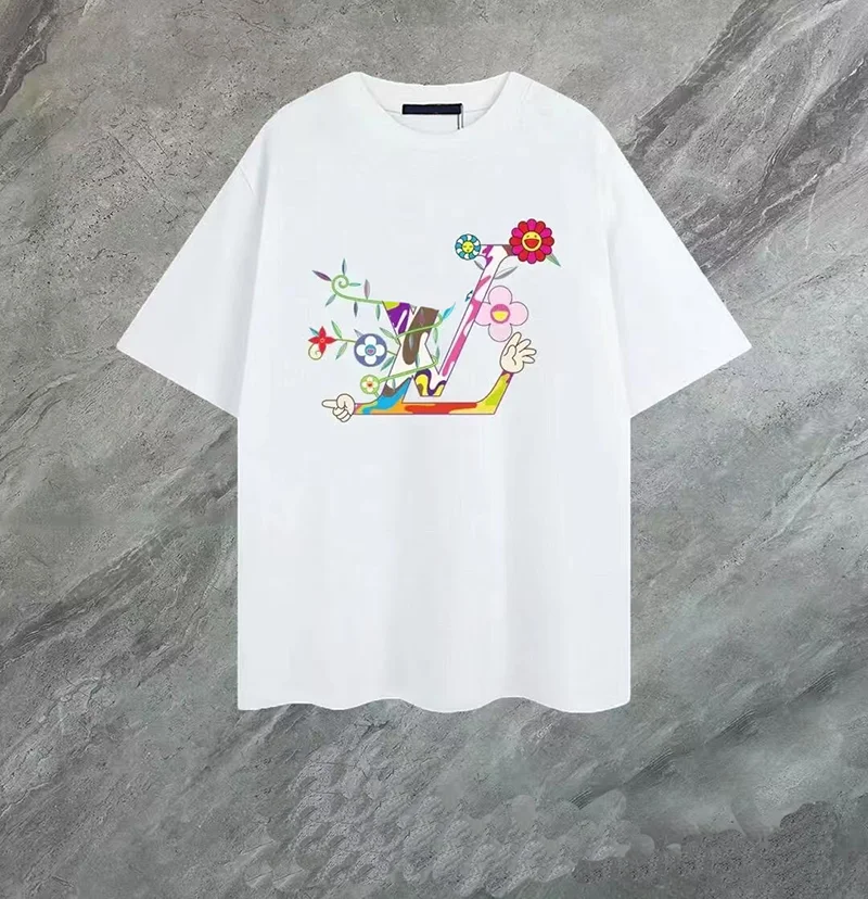 Großhandel Designer Unisex T-Shirt Amiri Top Kurzarm 2026 Sommer Herren Damen Luxus Mode Baumwolle Oversized T-Shirt